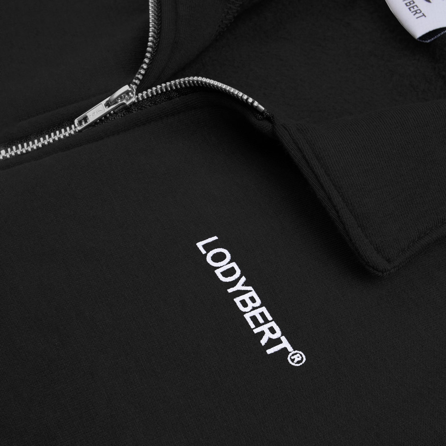 Half Zip - Polite Black