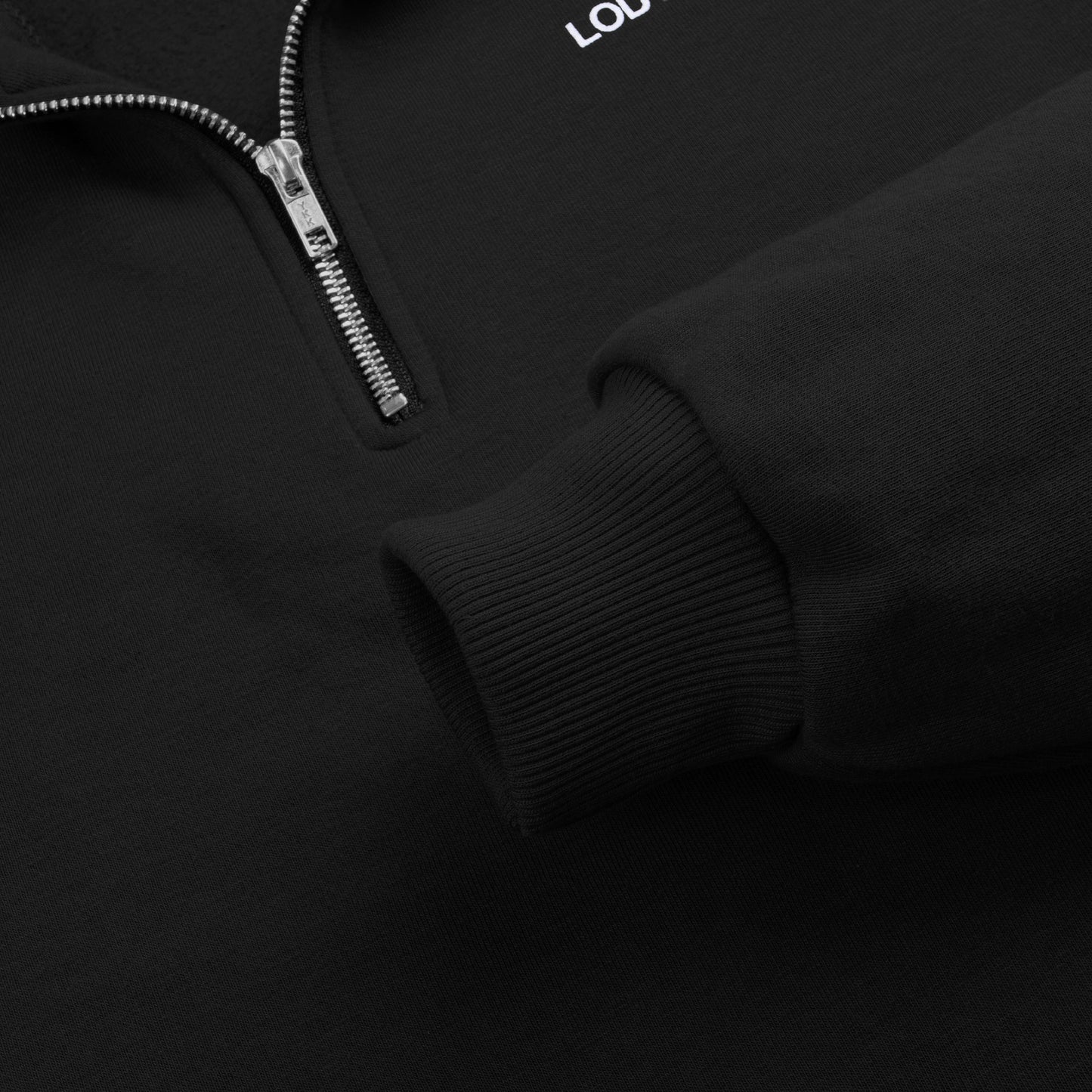 Half Zip - Polite Black