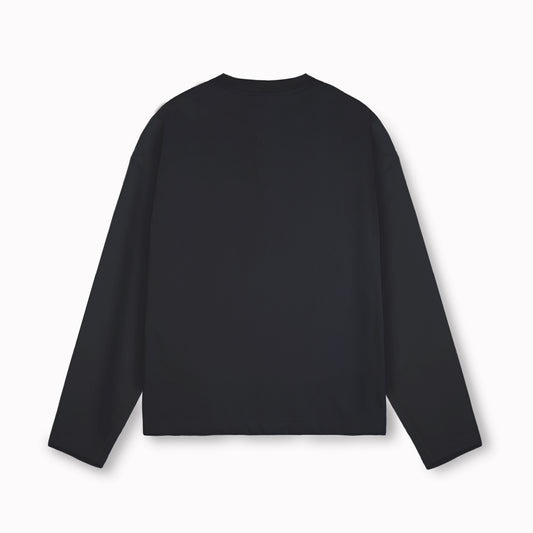 Henley Shirt - Effortless Daily Black
