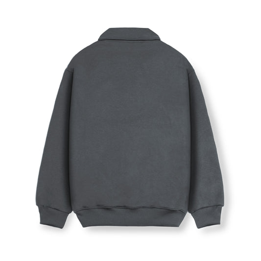 Half Zip - Polite Drak Grey