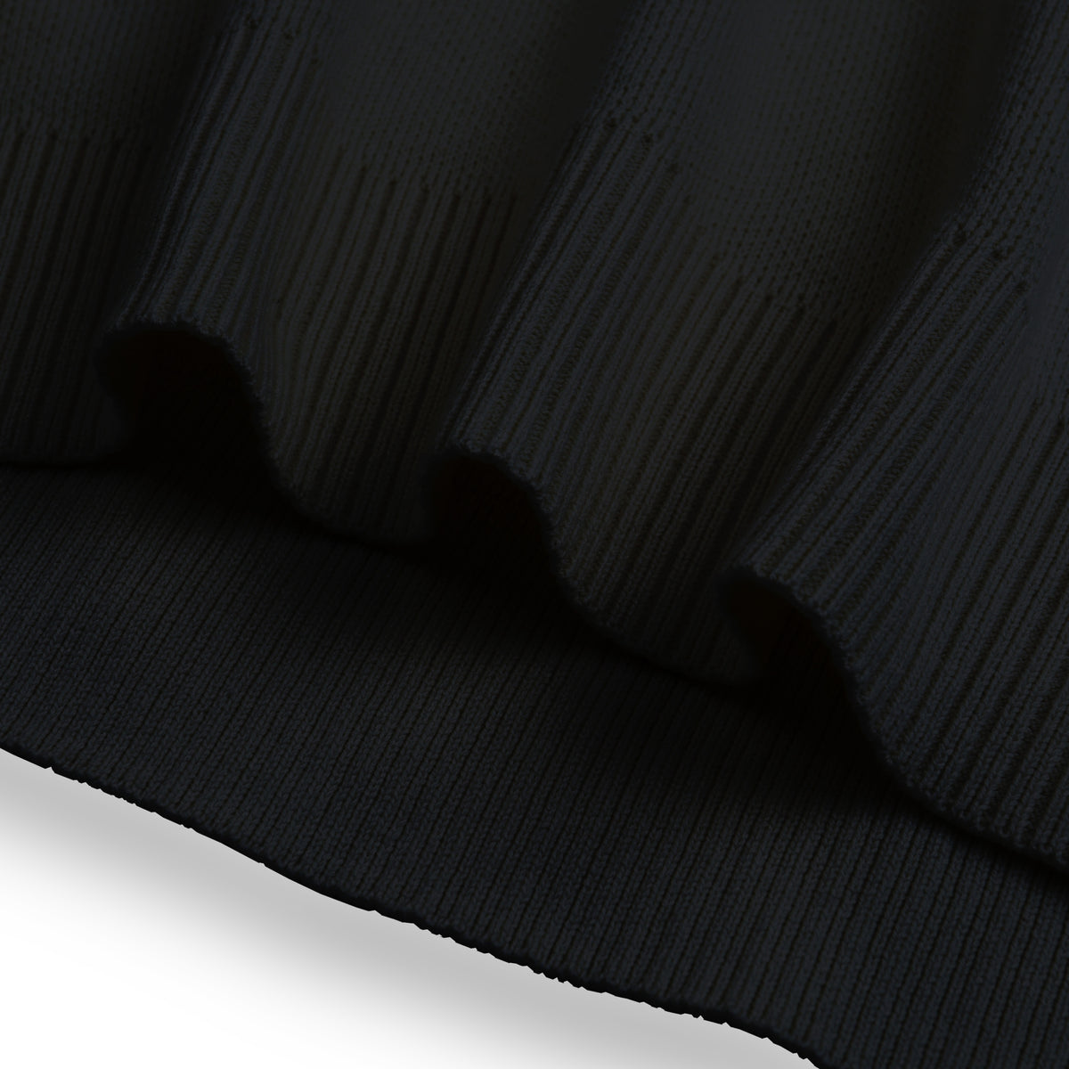 Knit Polo - Purlesse Black