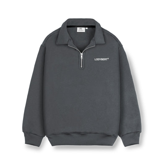 Half Zip - Polite Drak Grey