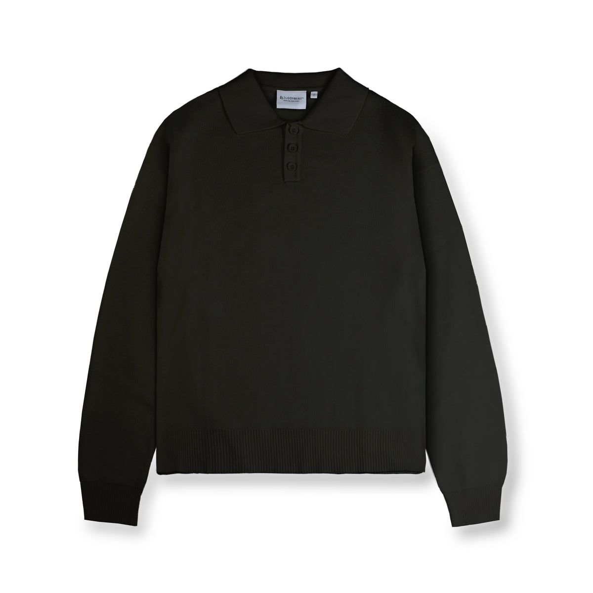 Knit Polo - Purlesse Black