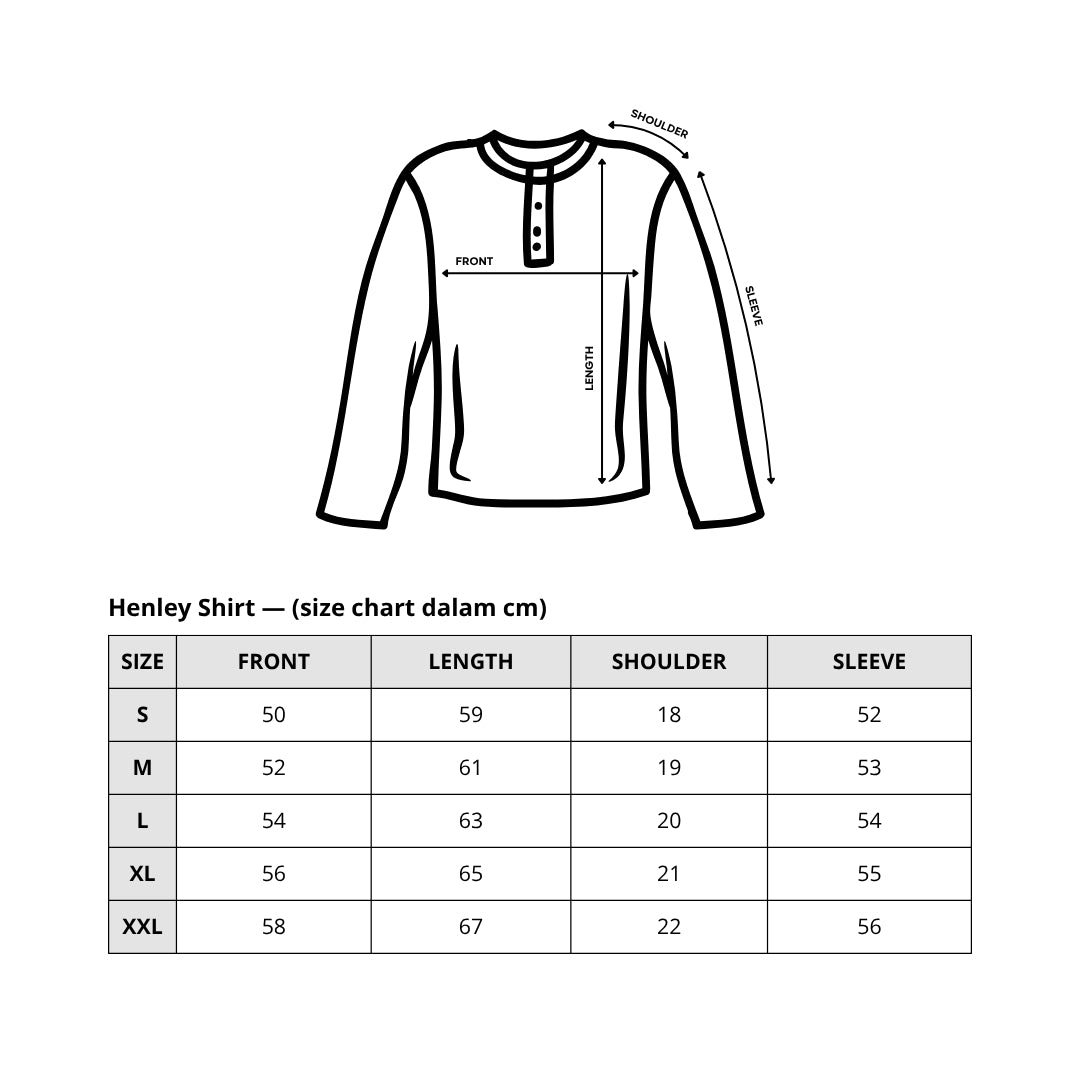 Henley Shirt - Effortless Daily Black