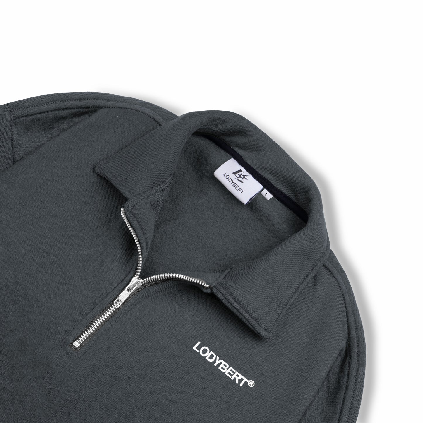 Half Zip - Polite Drak Grey