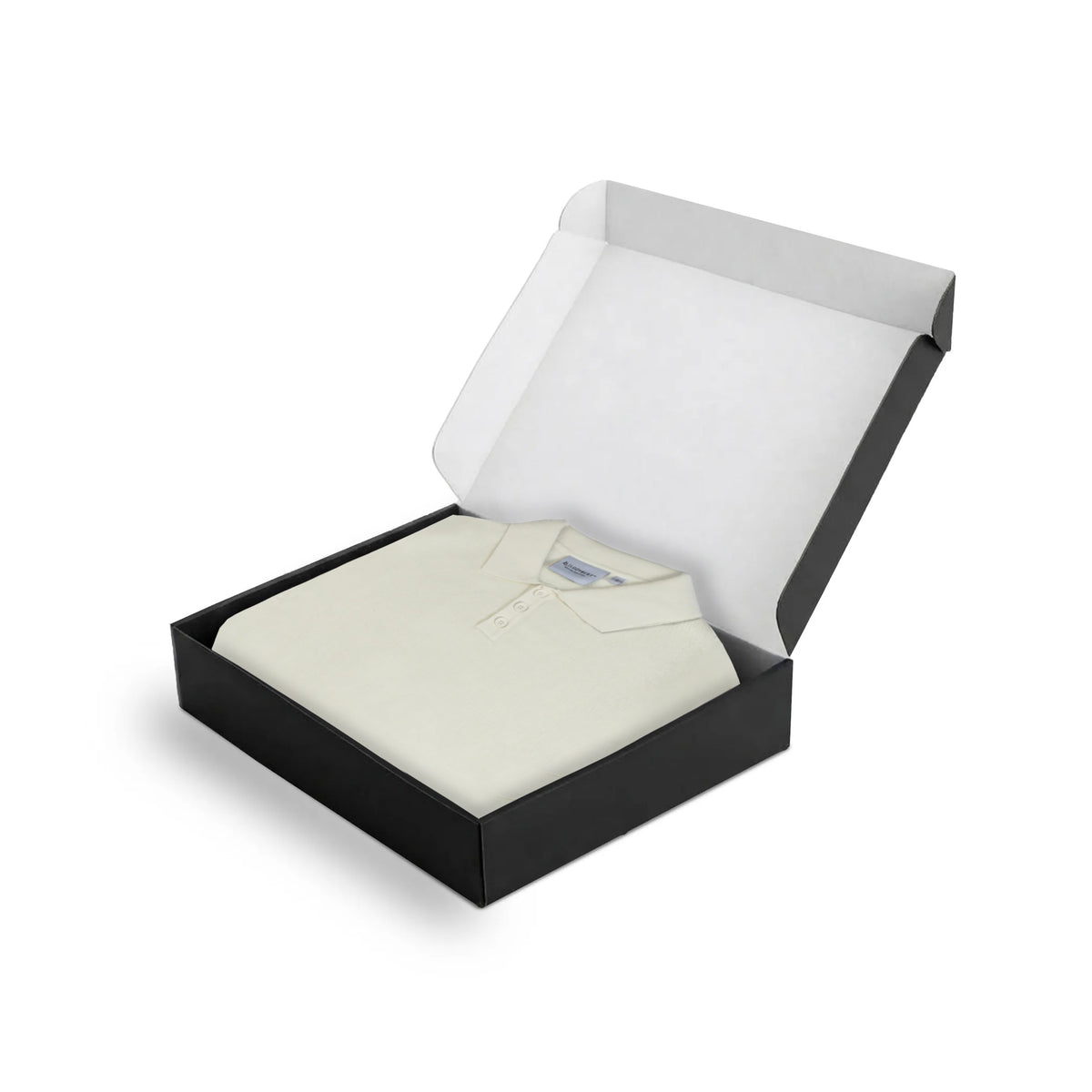 Knit Polo - Purlesse Oat White